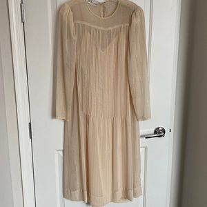Beautiful Vintage Nipon Boutique Sheer Dress - Size 8